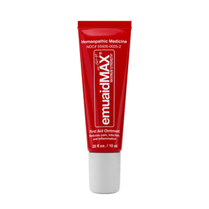 tube de pommade de premier secours rouge