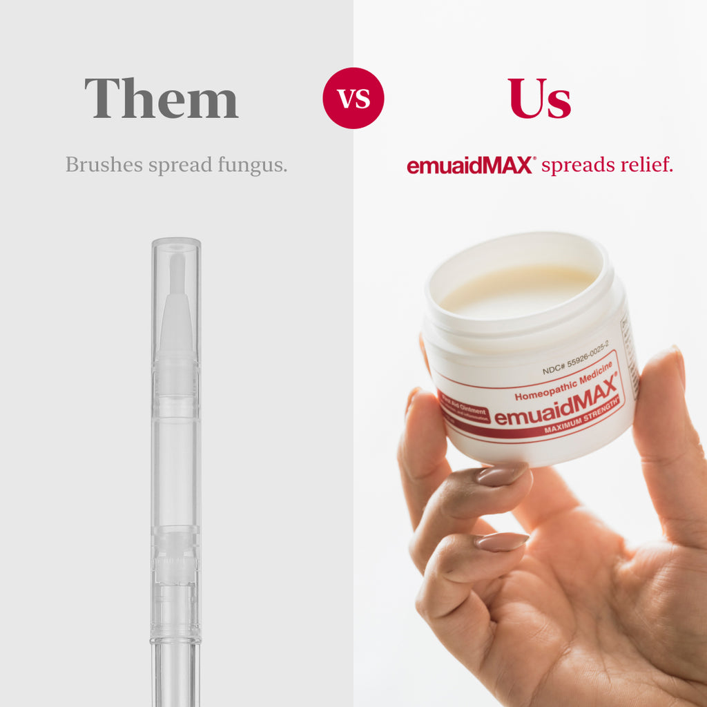 EMUAIDMAX pour les champignons de l'ongle - Soulagement à action rapide EMUAIDMAX pour les champignons de l'ongle - Soulagement à action rapide