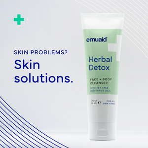 nettoyant détoxifiant pour le visage et le corps aux huiles d'arbre à thé et de thym