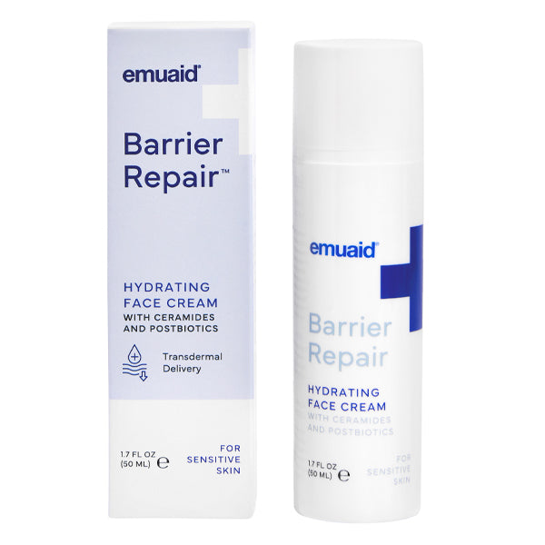 crème visage hydratante barrier repair d'emmaud boîte et flacon crème visage hydratante barrier repair d'emmaud boîte et flacon