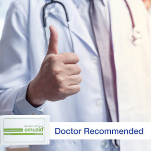 le médecin donne son feu vert au produit emuaid