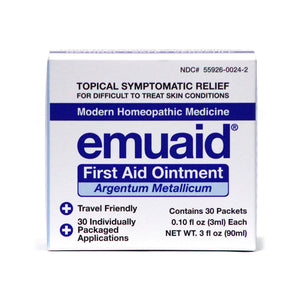 boîte de pommade de premier secours emuaid