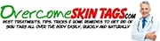Voici l'image d'un logo de Overcome Skin Tags.