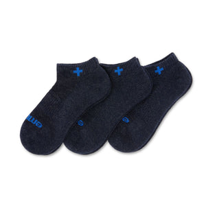 EMUAID® Lot de 3 chaussettes Ionic Silver en bleu