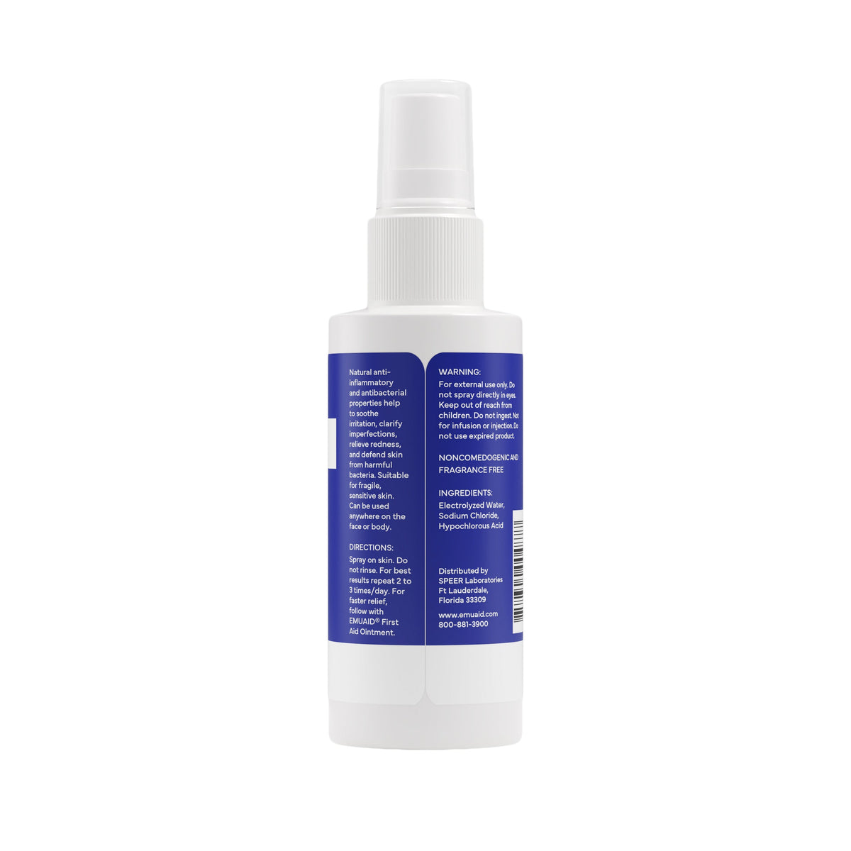spray antibactérien naturel pour les peaux sensibles