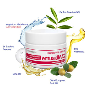 EMUAIDMAX Pommade de premier secours 0,5oz