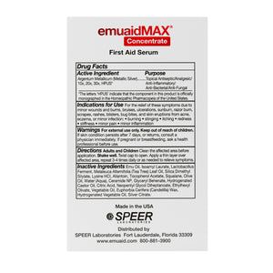 Image de EMUAIDMAX® Concentrate Serum box back